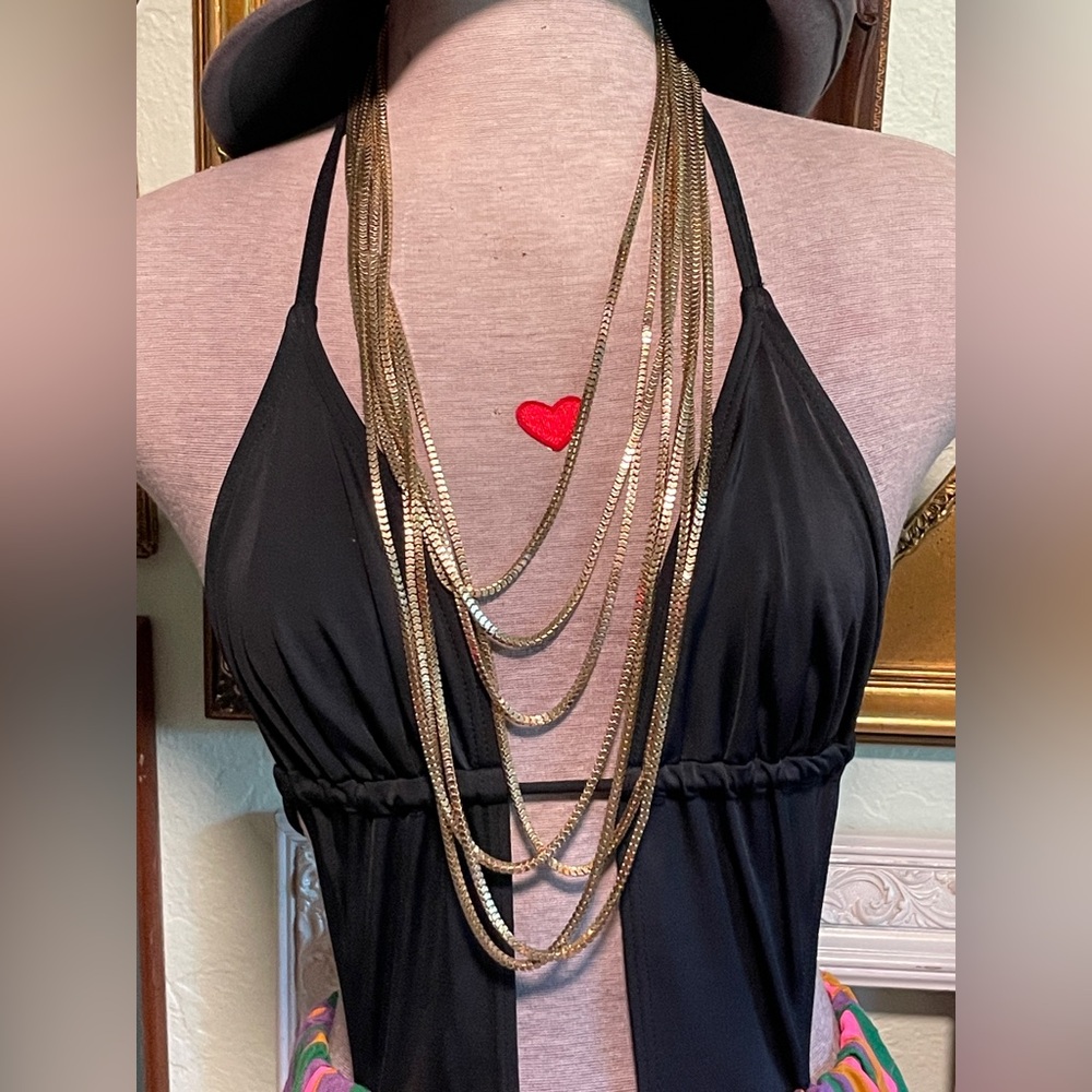 Vintage 80s Glam Necklace